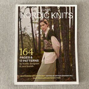 NWT Laine Publishing Nordic Knits October 2024 Knitting Magazine